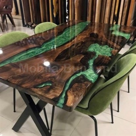 Кухонный стол из эпоксидной смолы А-42